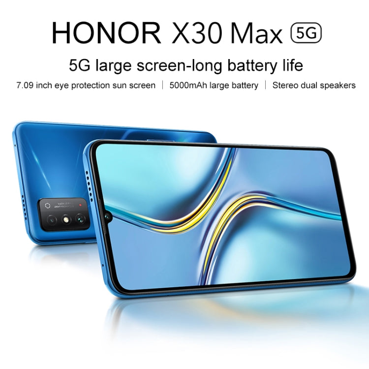 Dual Back Cameras, Side Fingerprint Identification, 5000mAh Battery, 7.09 inch Magic UI 5.0 (Android R) Dimensity 900 Octa Core up to 2.4GHz, Network: 5G, NFC, Not Support Google Play, X30 Max 5G 8GB+128GB Dual Back Cameras, Side Fingerprint Identification, 5000mAh Battery, 7.09 inch Magic UI 5.0 (Android R) Dimensity 900 Octa Core up to 2.4GHz, Network: 5G, NFC, Not Support Google Play, X30 Max 5G 8GB+128GB